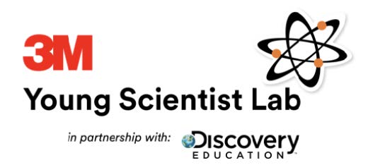 Banner that says 3M Young Scientist Lab