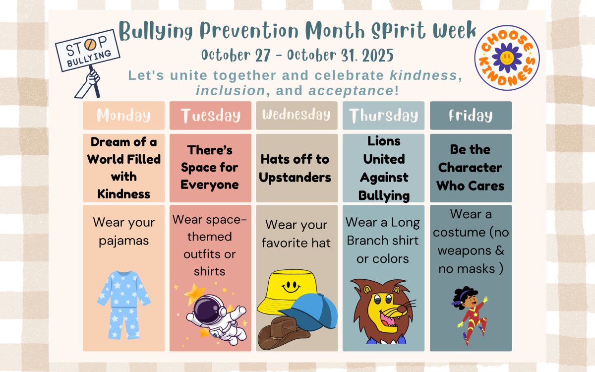 spirit week 2025 poster