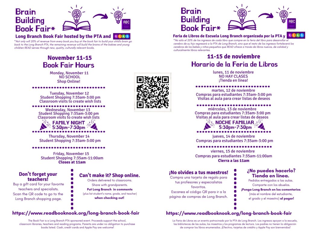 Flyer for book fair