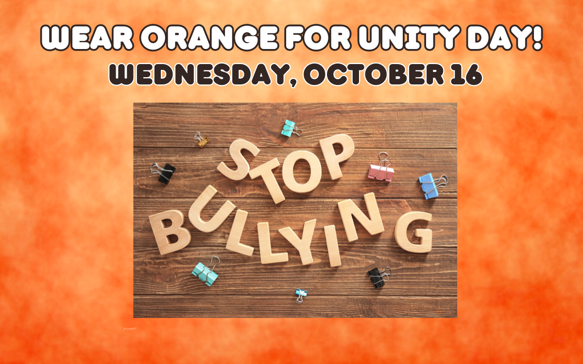 Banner for Unity Day on Wednesday October 16